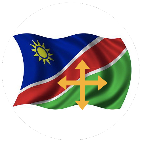 Namibiua flag